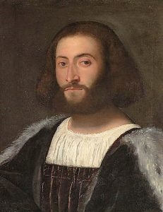 Ritratto di gentiluomo, Tiziano, Indianapolis Museum of Art